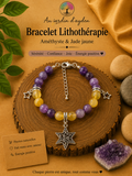 Bracelet pierres naturelles sérénité et confiance