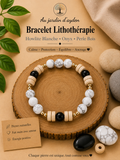 Bracelet pierres naturelles sérénité et ancrage naturel