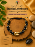 Bracelet pierres naturelles shamballa