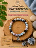 Bracelet pierres naturelles protection et ancrage