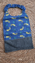 Serviette maternelle caméléon