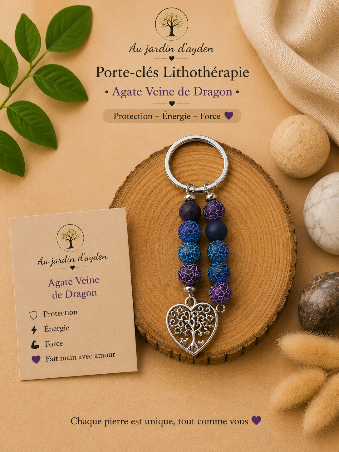 Porte clé  persévérance