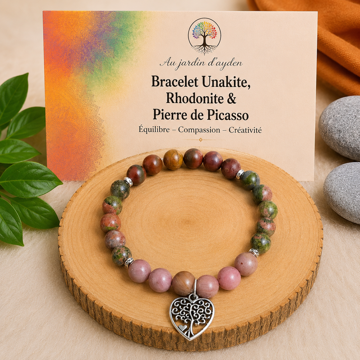 Bracelet équilibre émotionnel et renouveau