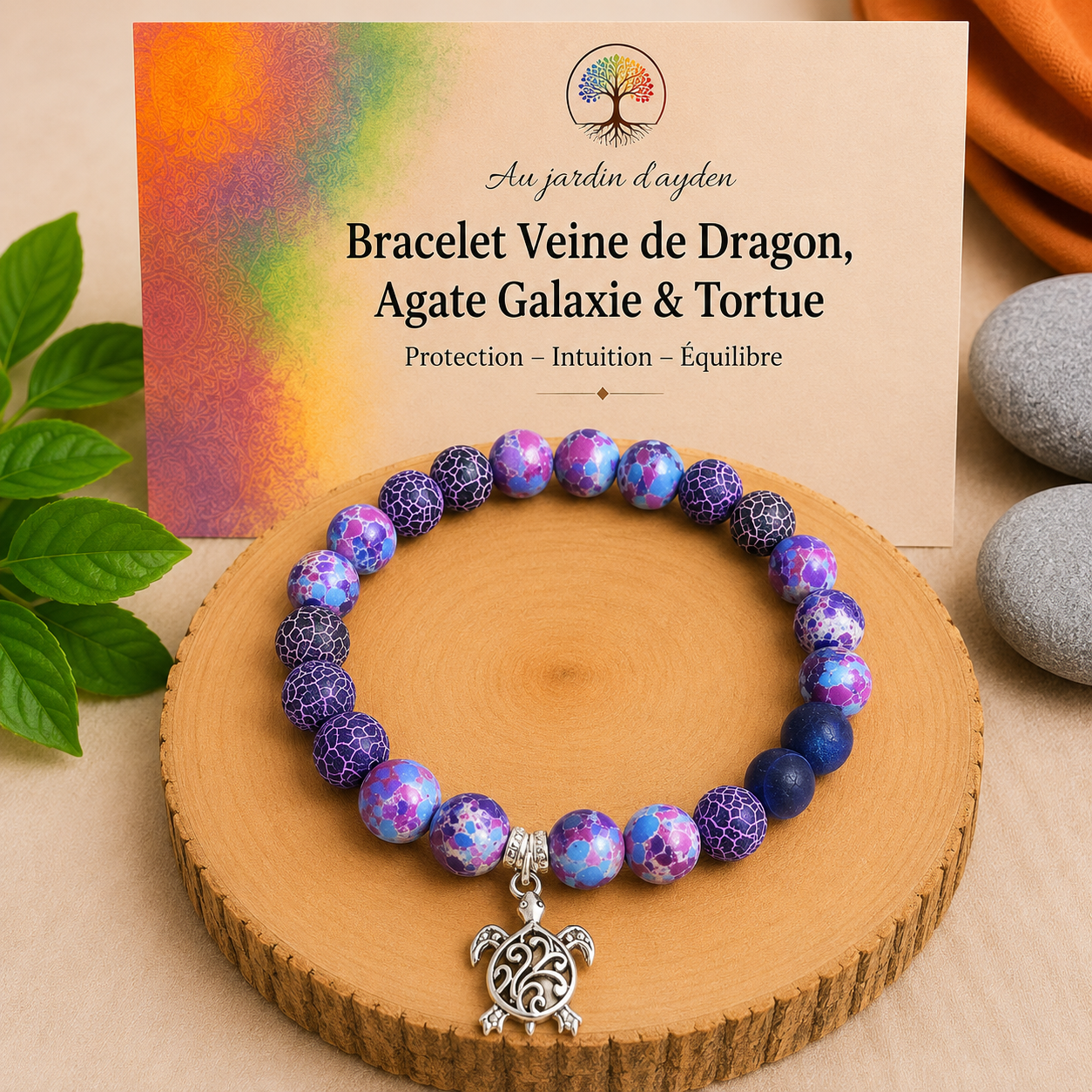 Bracelet protection et sagesse