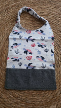 Serviette maternelle tortue