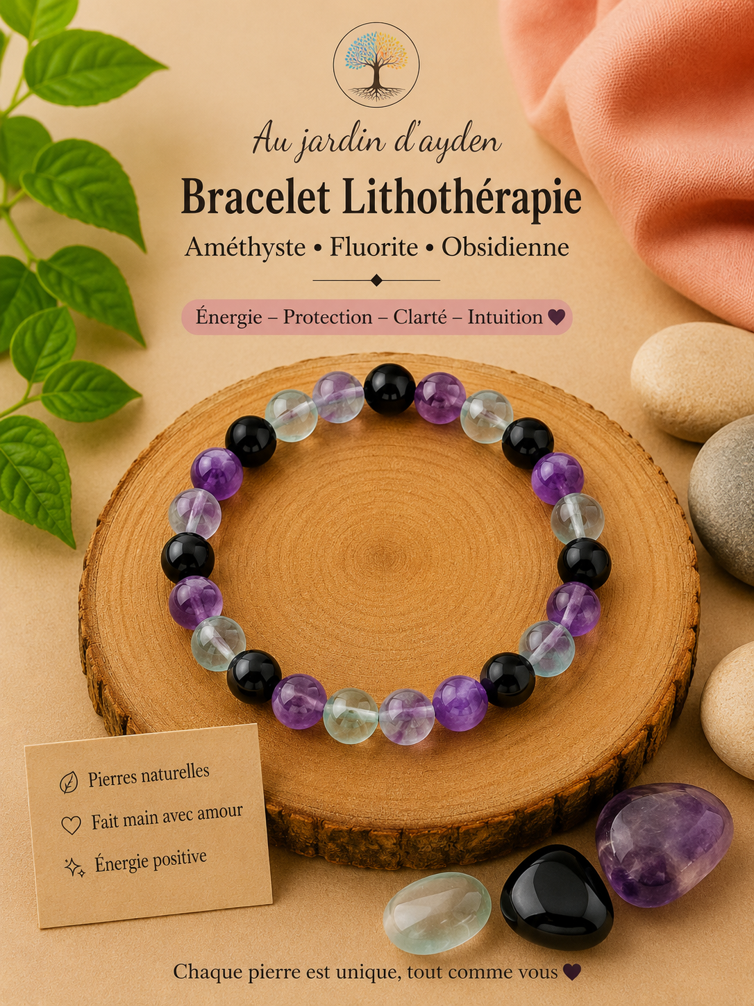Bracelet protection et clarté