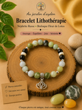 Bracelet pierres naturelles force intérieure