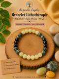 Bracelet pierres naturelles harmonie et protection