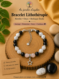 Bracelet  pierres naturelles protection et sérénité